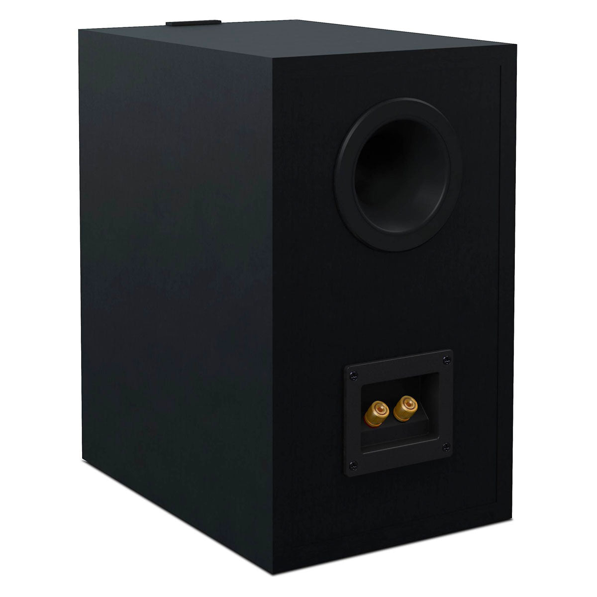 KEF Q150 Bookshelf Speakers - Black - Pair - rear view