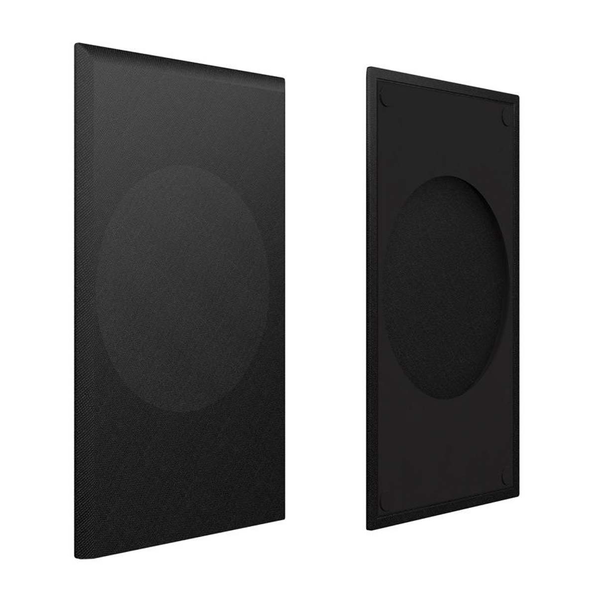 KEF Optional Grille for Q350 Speaker - Black - Each angled front view