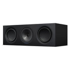 KEF Q650c Center Channel Speaker black angled front view