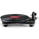 Rega Planar 8 Turntable black angled top view