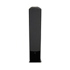 Revel F206 3-Way Floorstanding Tower Loudspeaker - Black single with grille - front view