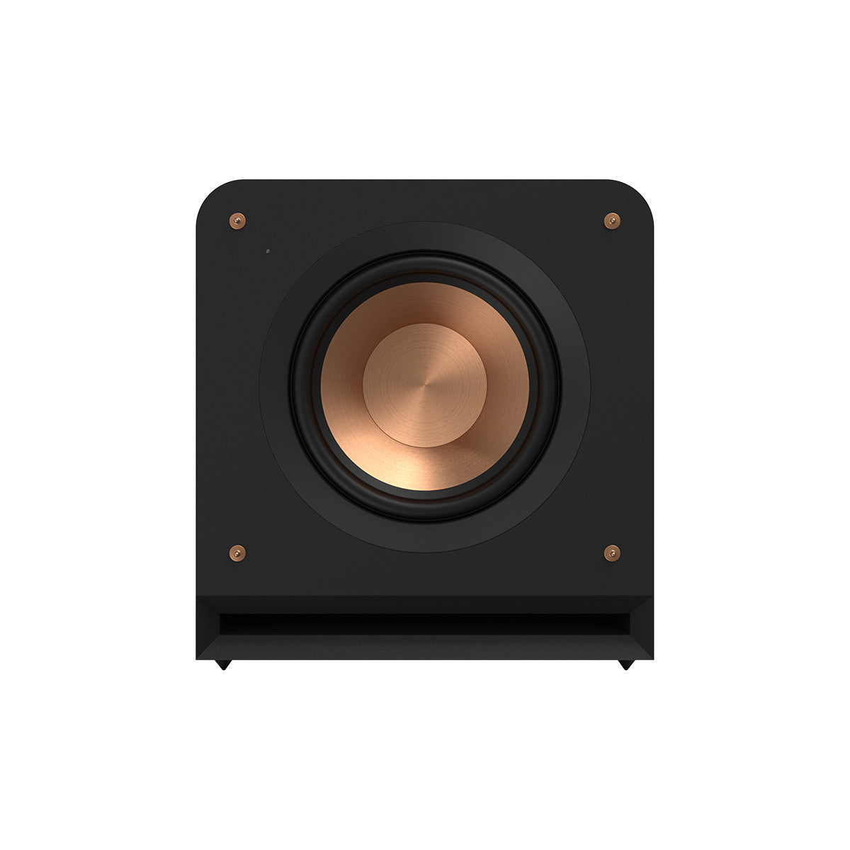 Klipsch RP-1000SW 10" Powered Subwoofer - Ebony - front view without grille