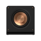 Klipsch RP-1400SW 14" Powered Subwoofer - Ebony - front view without grille