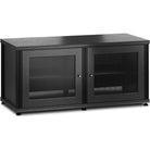 Salamander Synergy Single Box 221- Black Oak with Black Posts front view