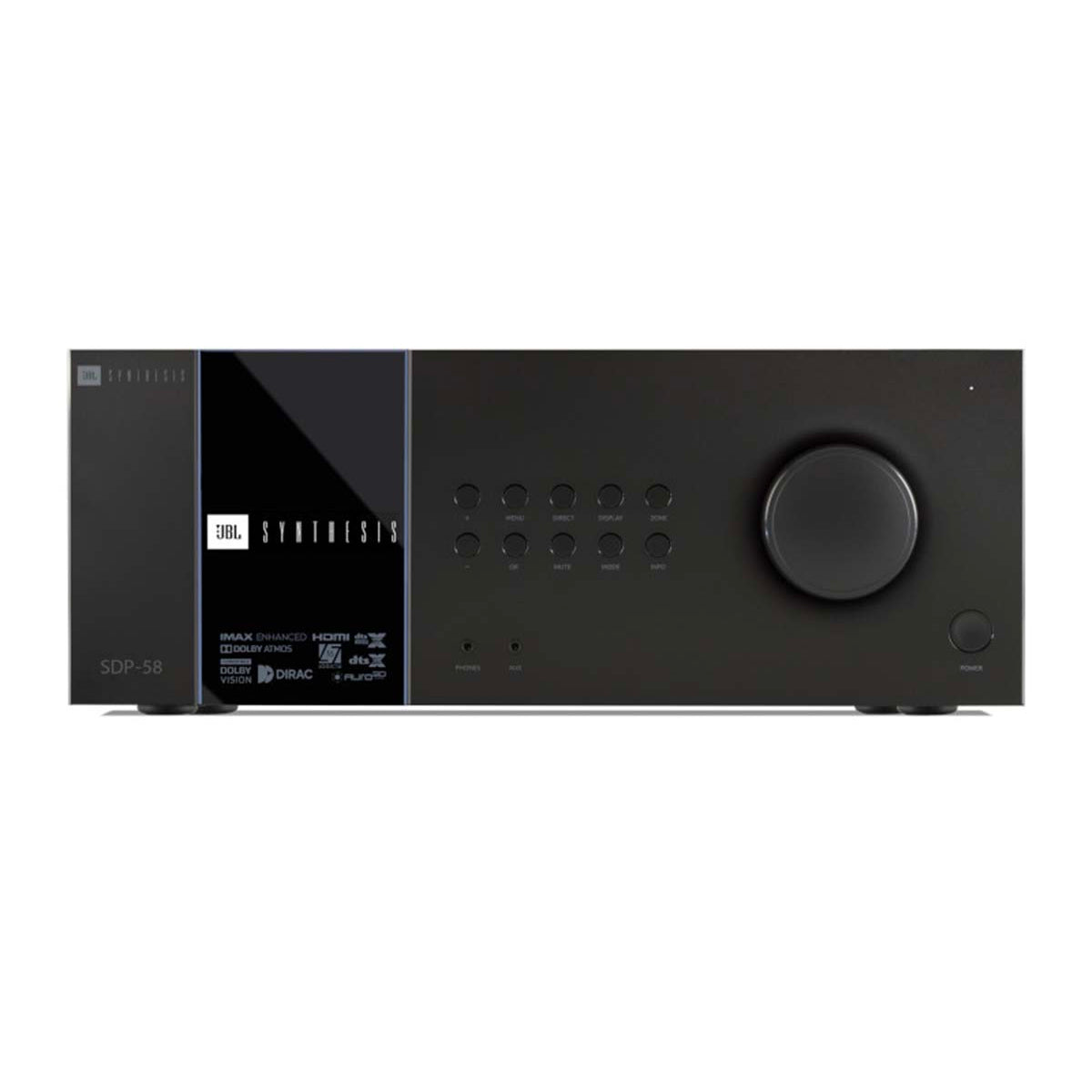 JBL Synthesis SDP-58 Surround Sound Processor, front top angle