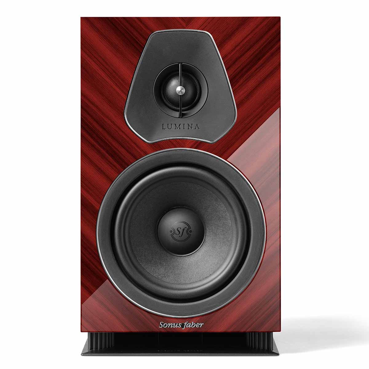 Sonus Faber Lumina II Amator Bookshelf Loudspeakers - Pair red front view