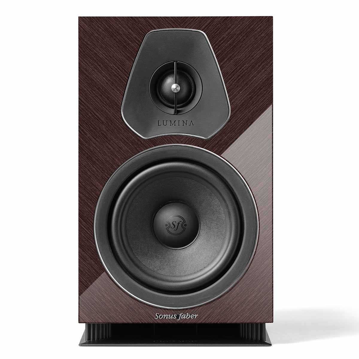 Sonus Faber Lumina II Amator Bookshelf Loudspeakers - Pair wenge front view