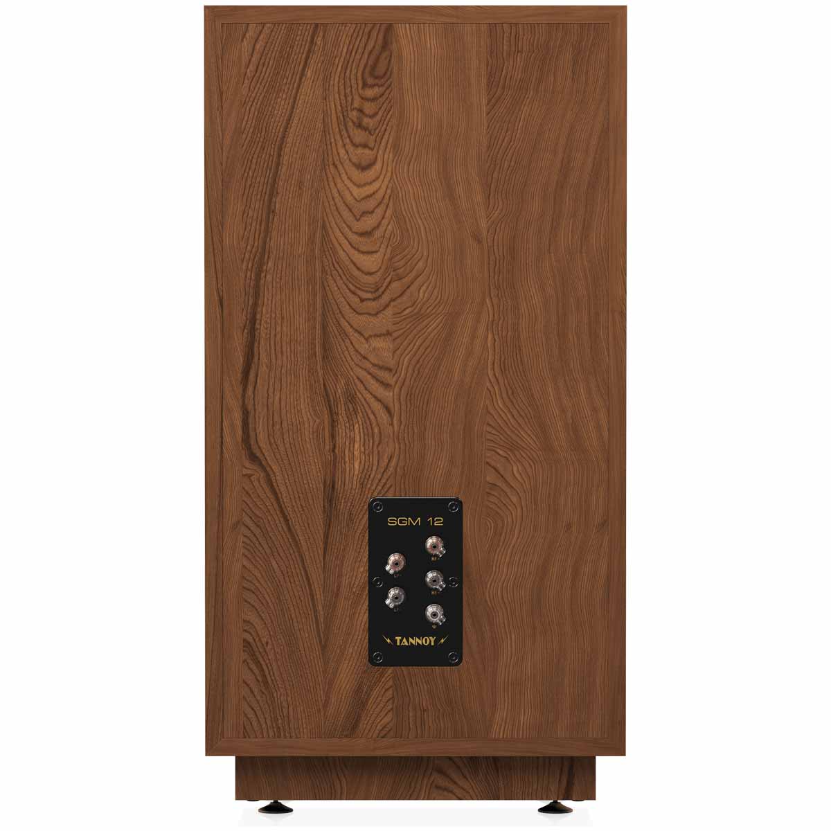 Tannoy SGM 12 2-Way Floorstanding 12” Dual Concentric HiFi Loudspeaker - Oiled Walnut - Each rear view