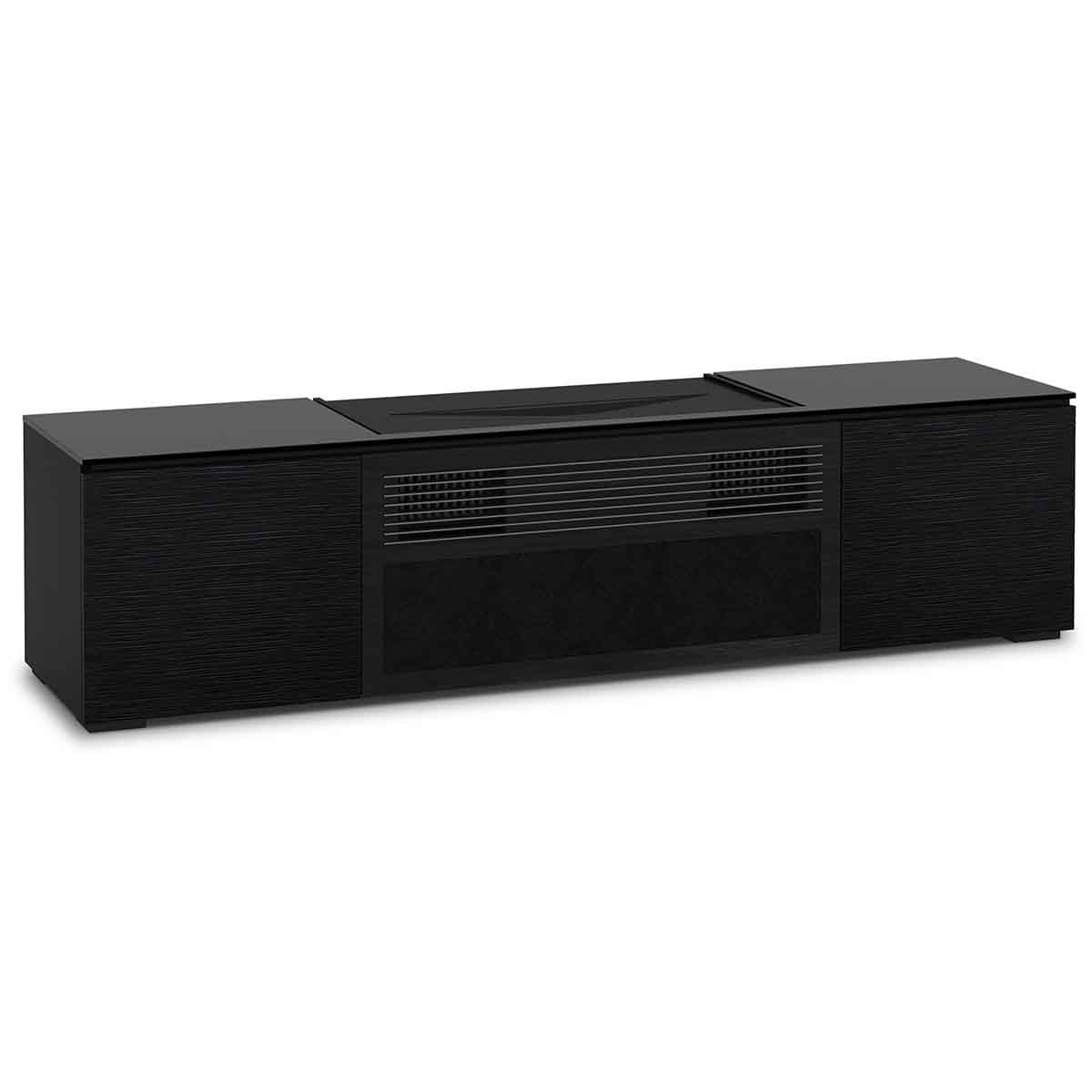 Salamander Designs Chicago 245 Cabinet for integrated Samsung UST Projector - Black Oak- front view