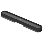 Sennheiser Ambeo Soundbar Mini on white background at an angle showing top 