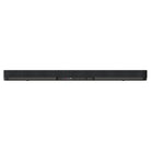 Sennheiser Ambeo Soundbar Plus on white background showing rear inputs