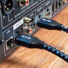 SVS SoundPath 8K Ultra High-Speed 2.1a HDMI Cable - plugged into AVR