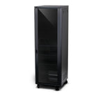 Strong FS Series Rack System with DC Fans - 35U angled front view with door closed