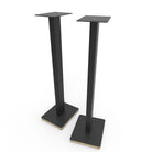 Kanto ST34P 34" Universal Bookshelf Speaker Floor Stand with Plywood Base - Pair Front right view