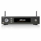 Arcam ST60 Streamer, Black, front view with antennae