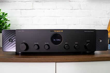 Marantz Stereo 70s Slimline AV Receiver on a shelf