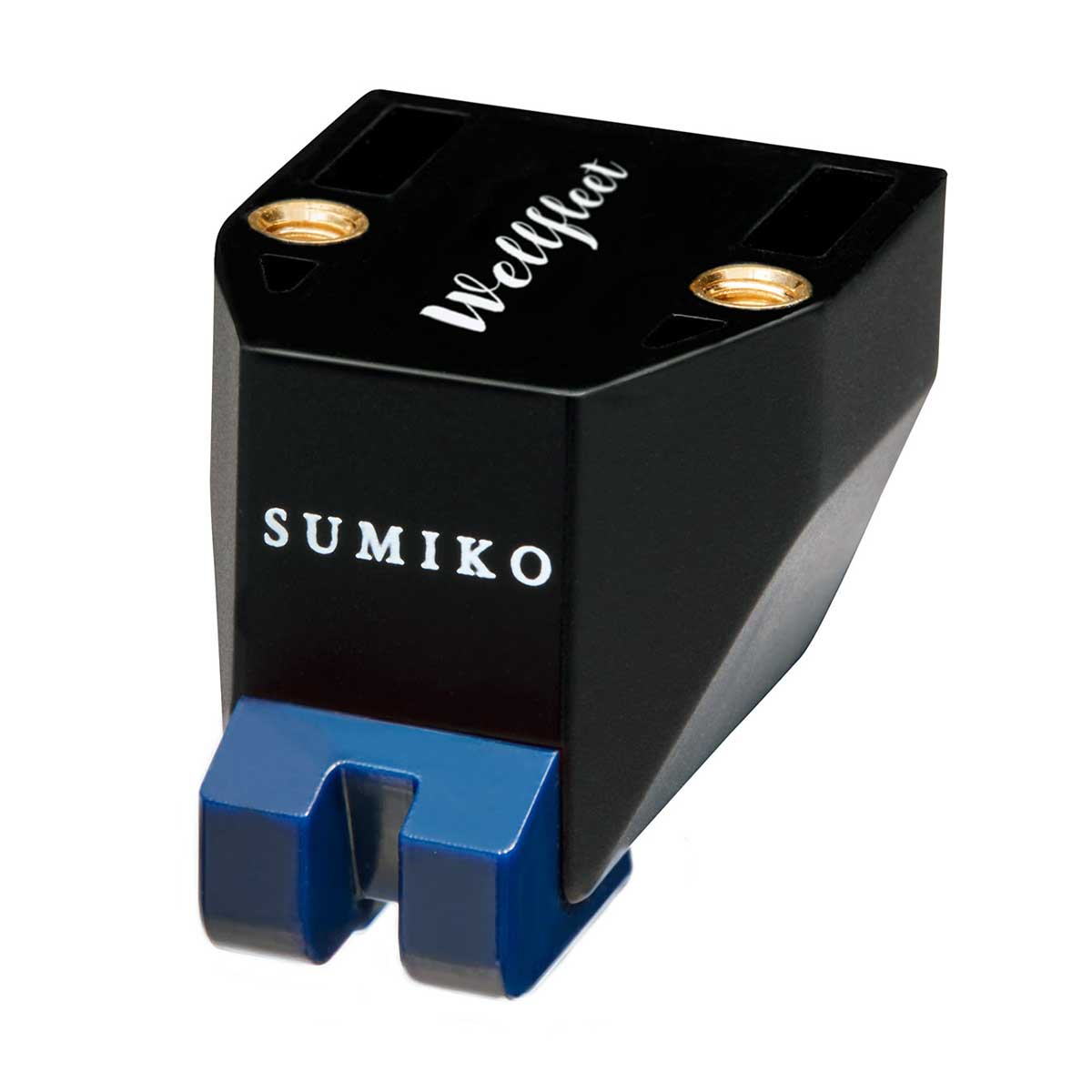 Close-up shot of the Sumiko Wellfleet MM Phono Cartridge.