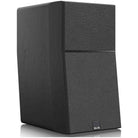 SVS Ultra Evolution Bookshelf Speaker - single black oak with grille - angled front view