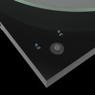 Pro-Ject T1 Phono SB Turntable - close-up of electronic speed change