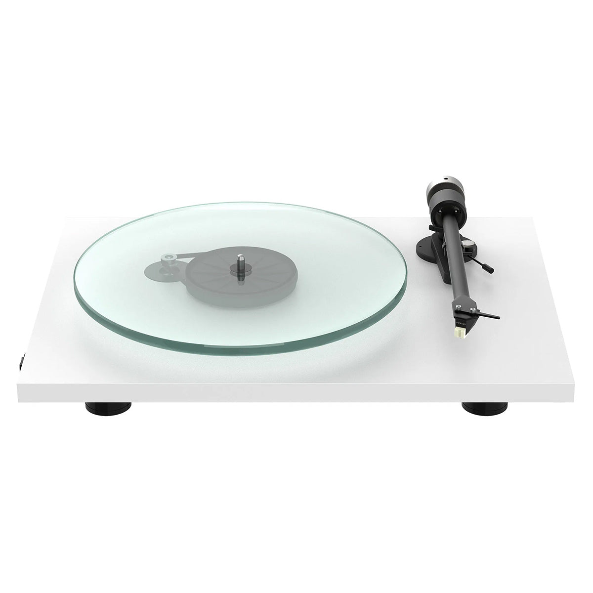 Pro-Ject T2 Super Phono Turntable - satin white - front view