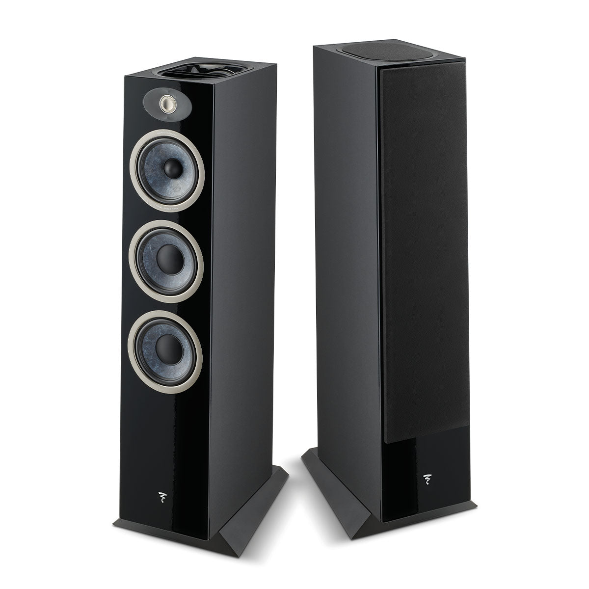 Focal Theva No3-D Floorstanding Speaker - Black - Each - view of pair