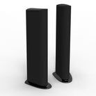 GoldenEar Triton Two Plus Floorstanding Tower Speaker - pair of speakers, angled side and front views