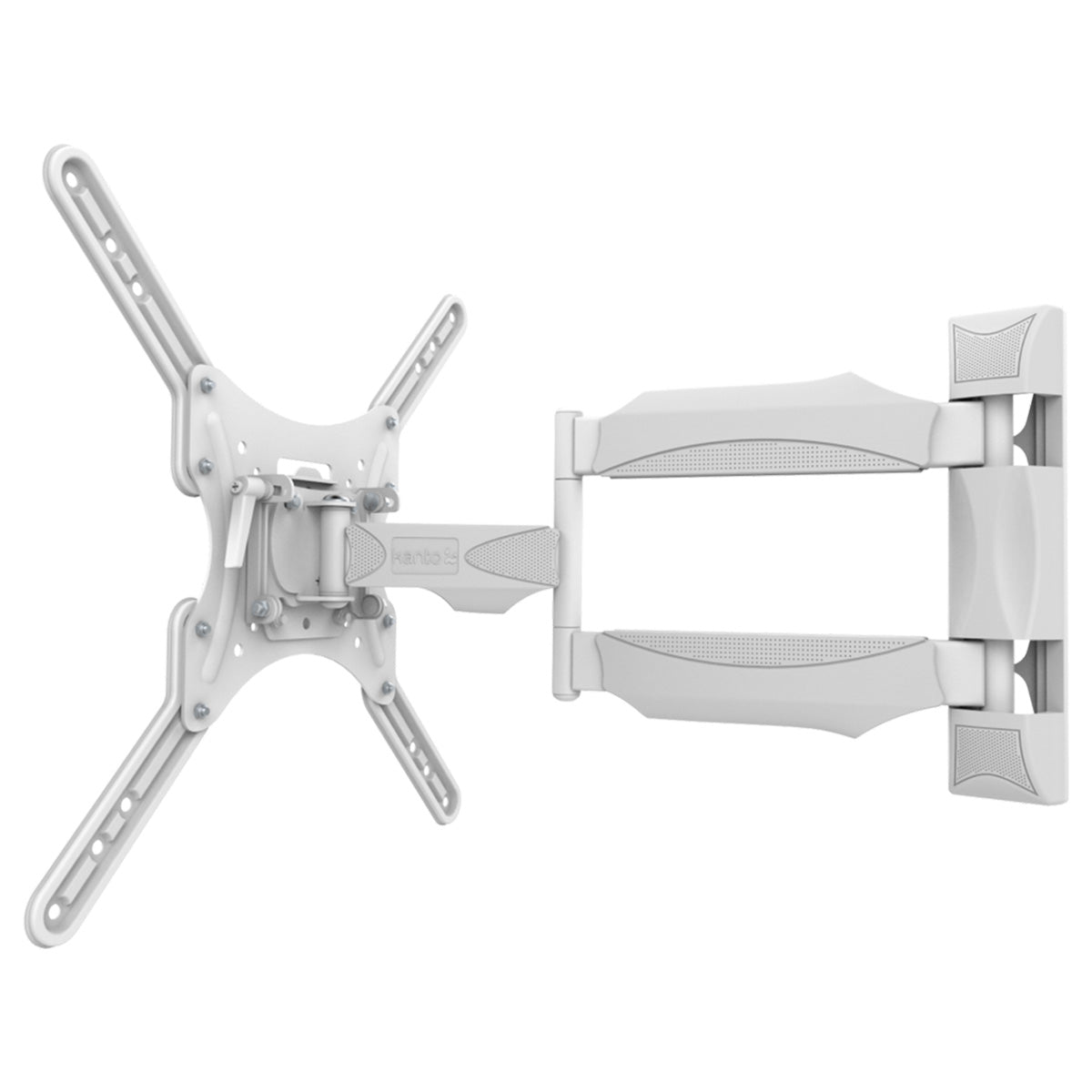 Kanto M300 Full Motion TV Wall Mount - White Right side view