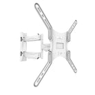 Kanto M300 Full Motion TV Wall Mount - White Front Left view