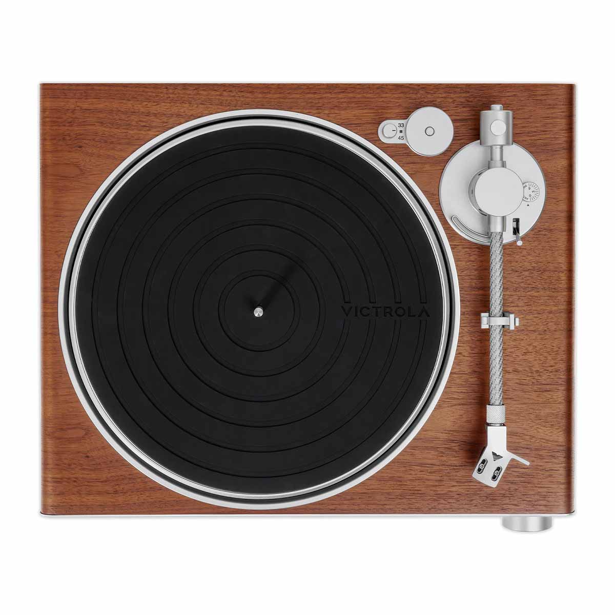 Victrola Stream Sapphire Wi-Fi Streaming Turntable - top-down view