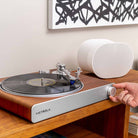 Victrola Stream Sapphire Wi-Fi Streaming Turntable - lifestyle image