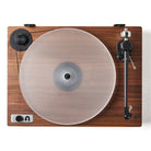 U-Turn Audio Orbit 2 Special Turntable photographed from the top in walnut