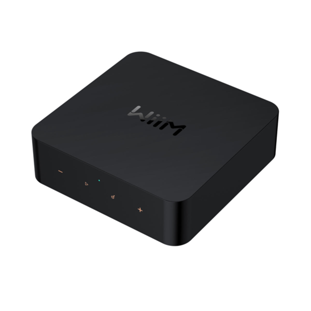 WiiM Pro Wireless Audio Streamer - angled top view