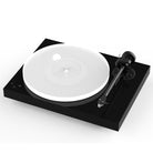 Pro-Ject X1B True Balanced Turntable - Gloss Black - angled front view