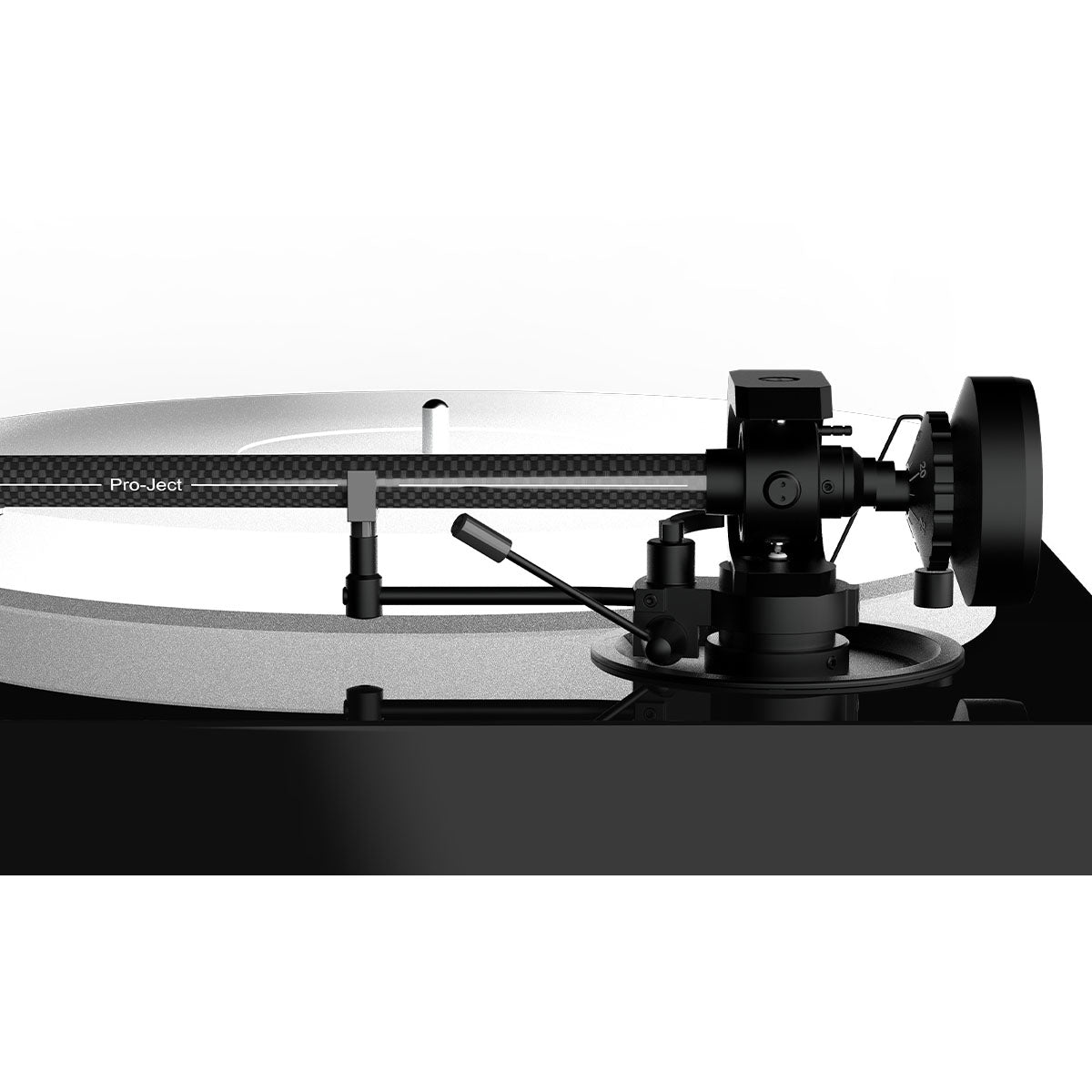 Pro-Ject X1B True Balanced Turntable - close-up of tonearm pivot