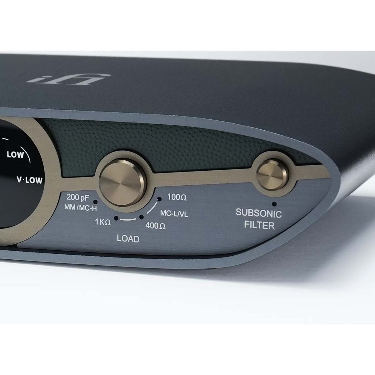 iFi Audio ZEN Phono 3 Desktop Phono Stage Preamp - zoomed front right view