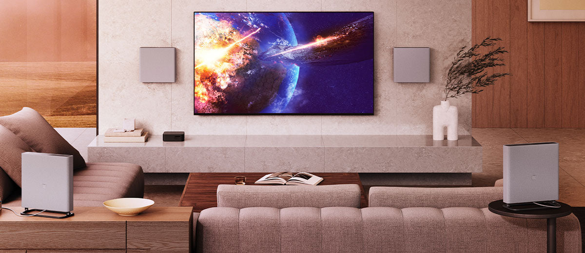 Sony Bravia Theater Quad system in a living room